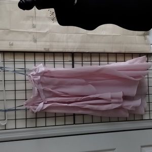 Pink tunic top hand sewn